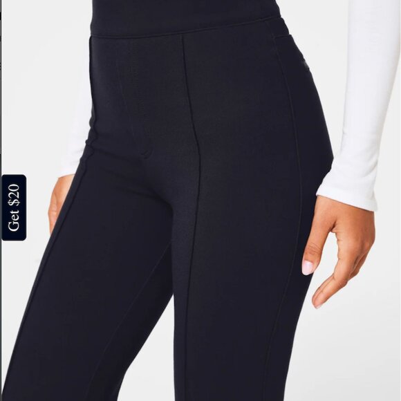 SPANXsmooth™ PerfectFit Ponte Flare Pant Classic Navy / Tall / 1X - Picture 4 of 4